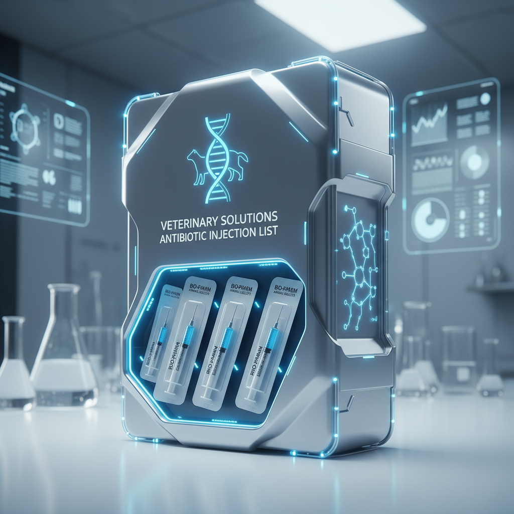 Comprehensive Veterinary Antibiotic Injection List for Effective Animal Healthcare