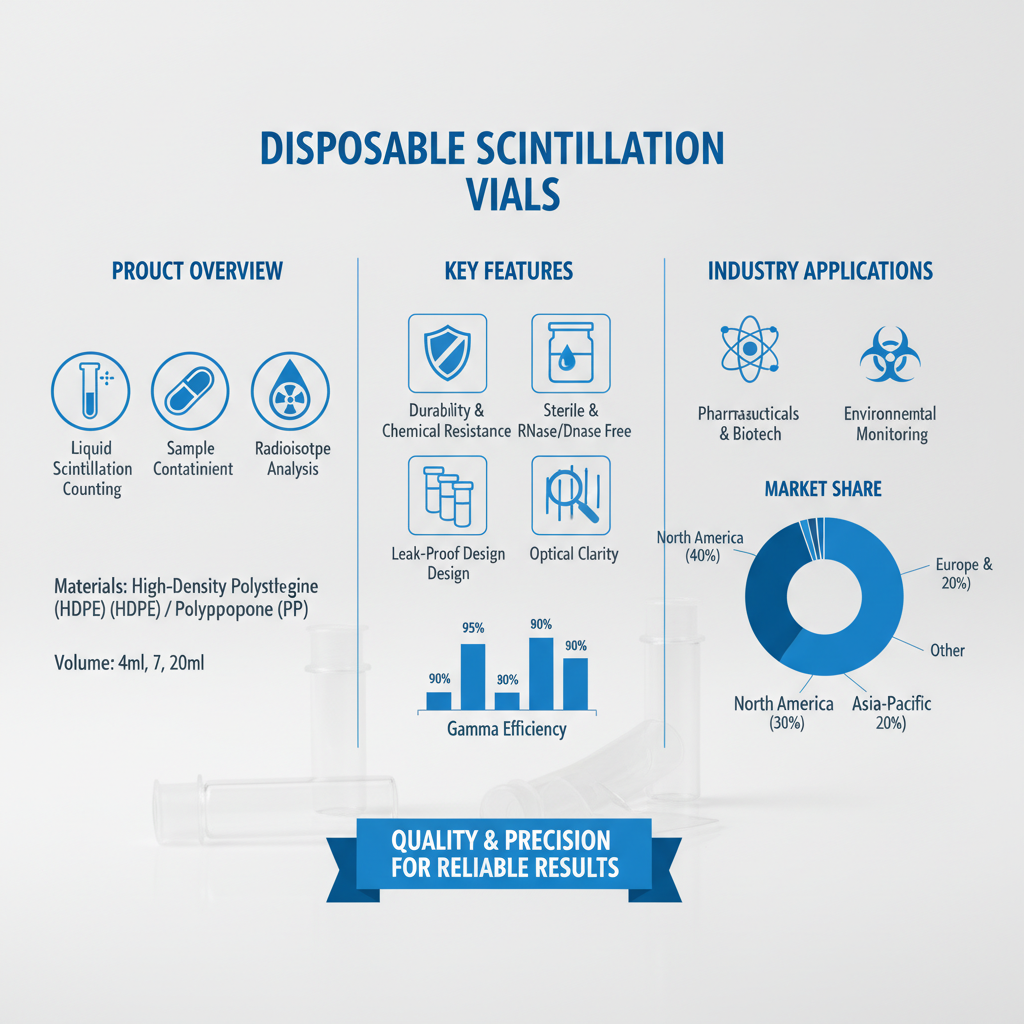 Optimizing Field Testing with Reliable Disposable Scintillation Vials