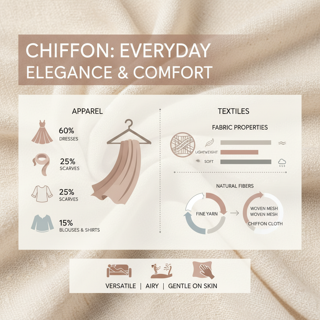 The Expanding Applications of Chiffon Cloth in Modern Industries