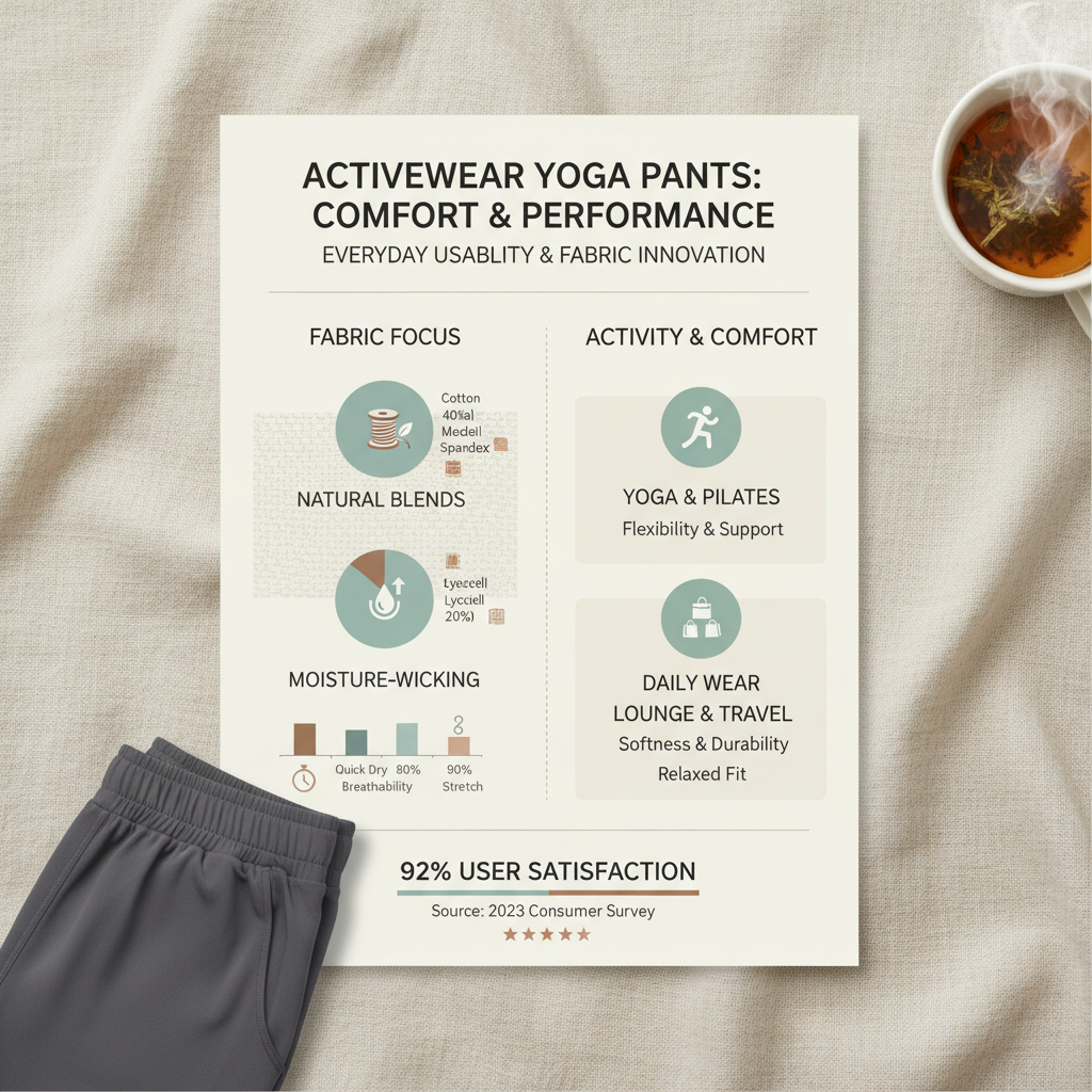 The Rise of Activewear Yoga Pants in Modern Work Environments