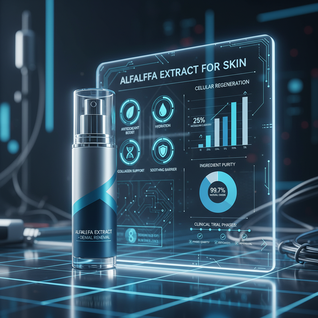 Discover the Natural Benefits of Alfalfa Extract for Skin Health and Repair