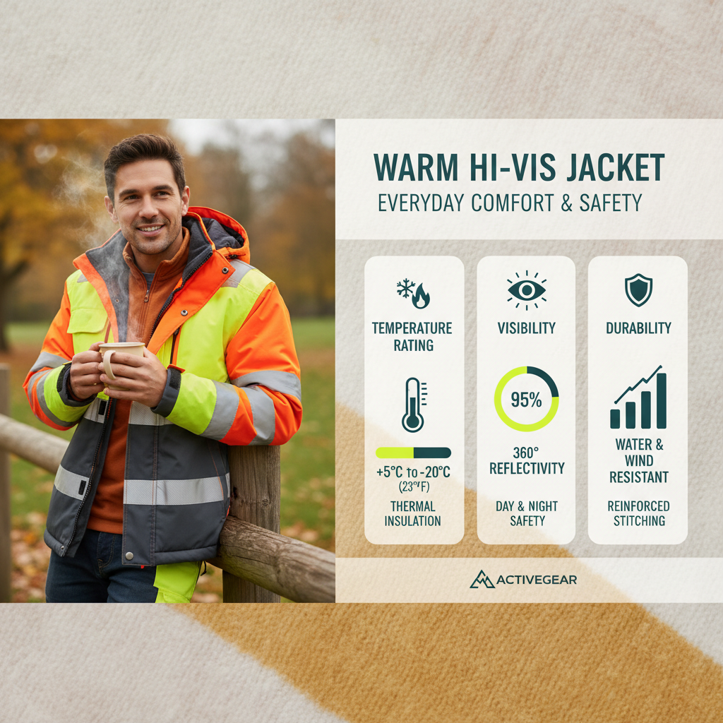 Essential Warm Hi Vis Jacket for Construction and Roadside Safety