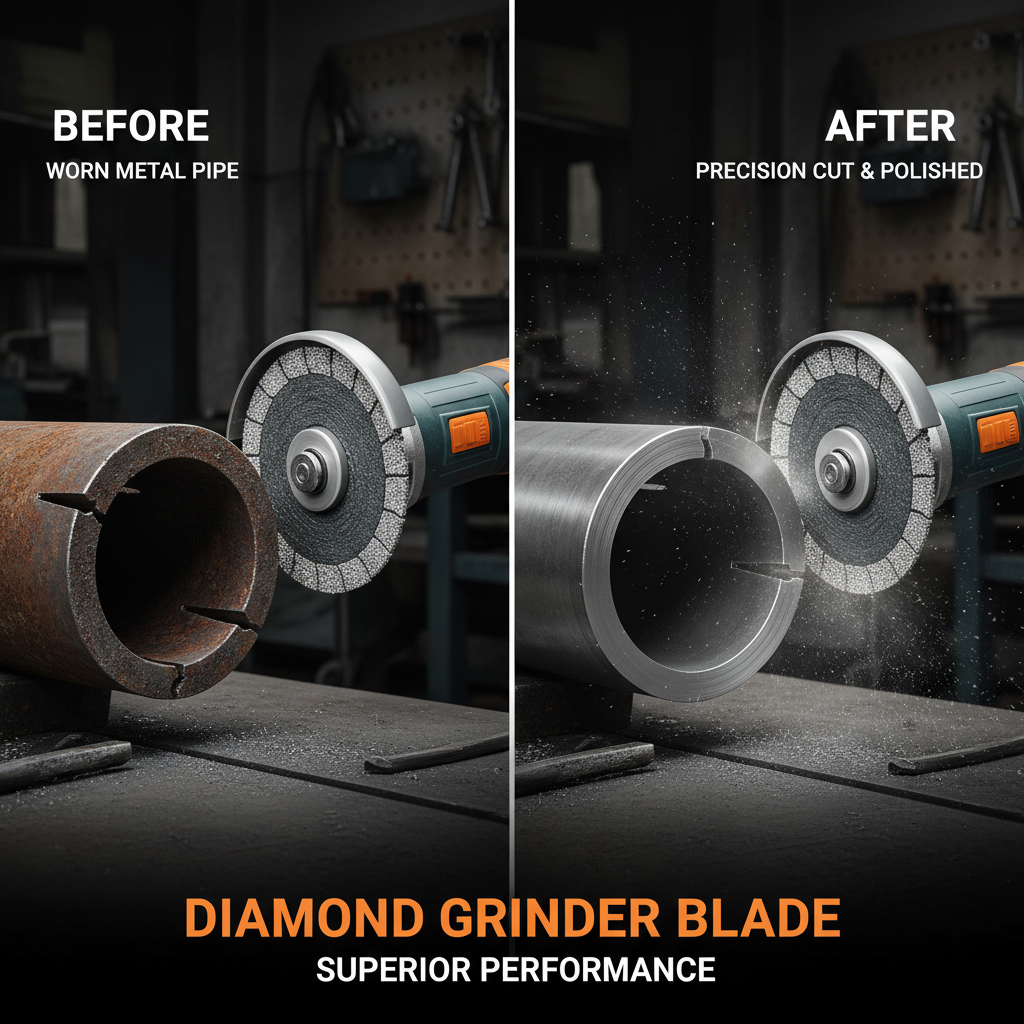 Maximize Cutting Efficiency with a High Performance Grinder Blade Diamond