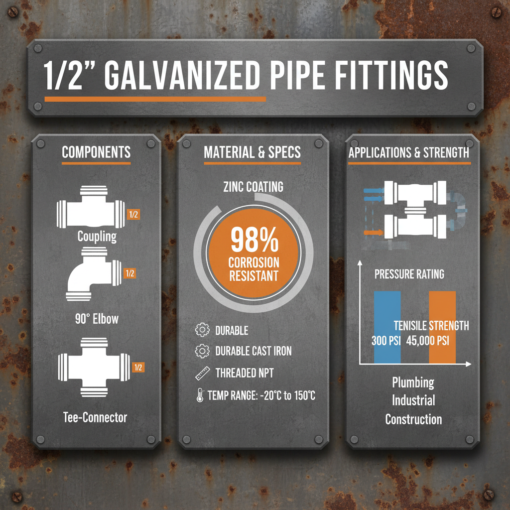 The Critical Role of 1/2 Galvanized Pipe Fittings in Modern Infrastructure