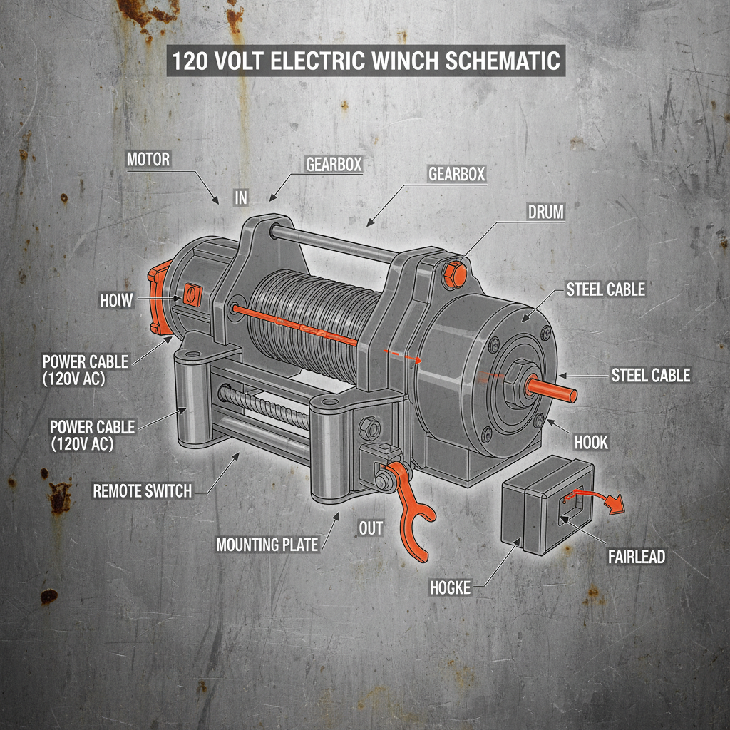 Maximize Efficiency with a Durable 120 Volt Electric Winch