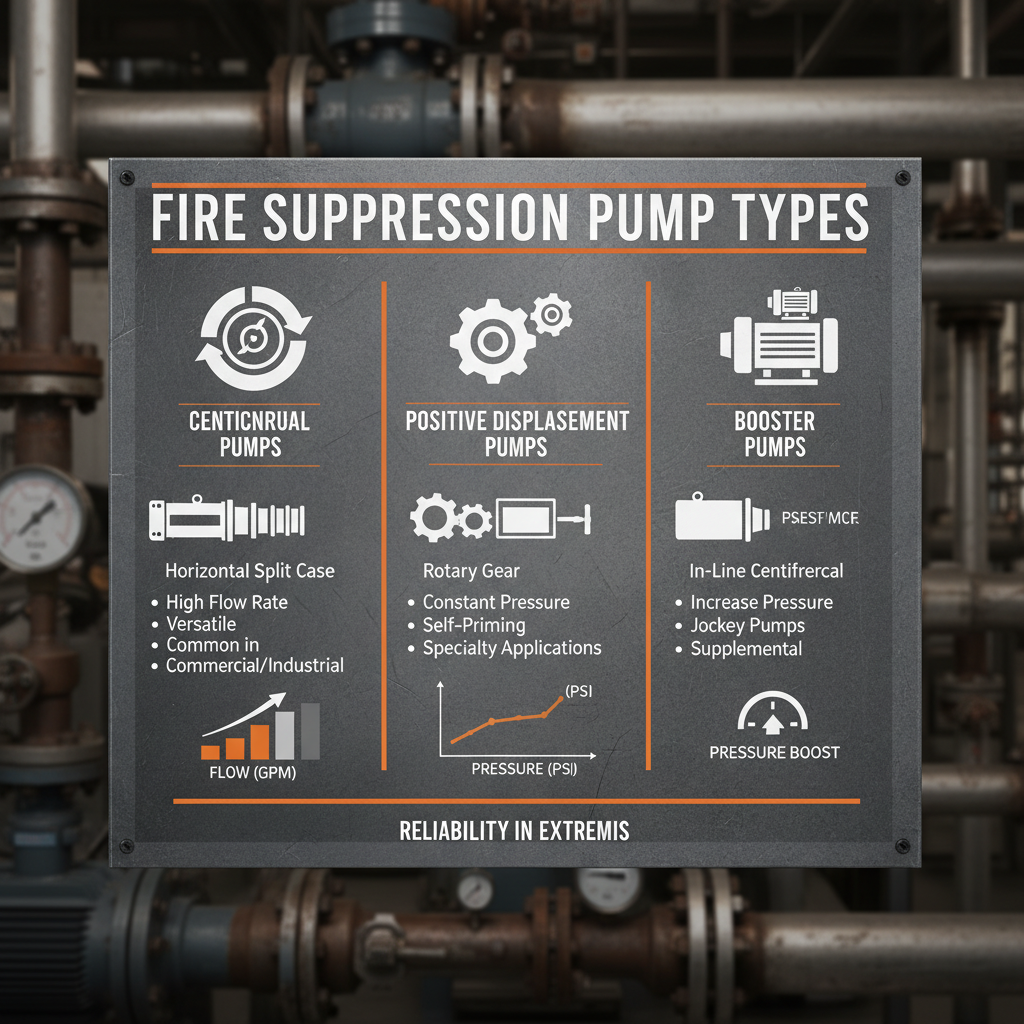 Understanding the Diverse Types of Pump in Fire Fighting Applications