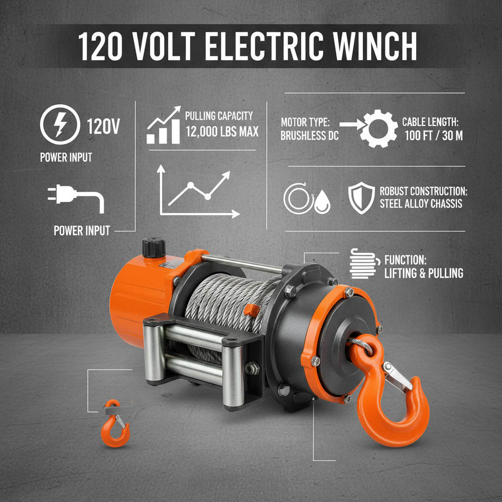 Maximize Efficiency with a Durable 120 Volt Electric Winch
