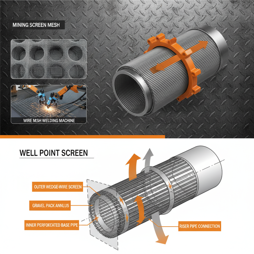 Reliable Well Point Screen Solutions for Efficient Water Extraction