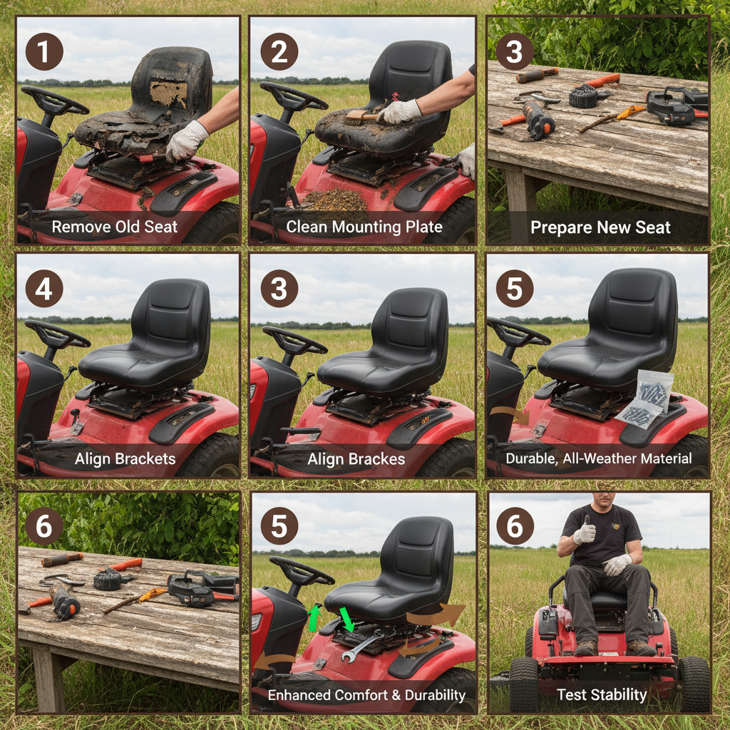 Prioritizing Operator Comfort and Safety with a Durable Lawn Mower Seat