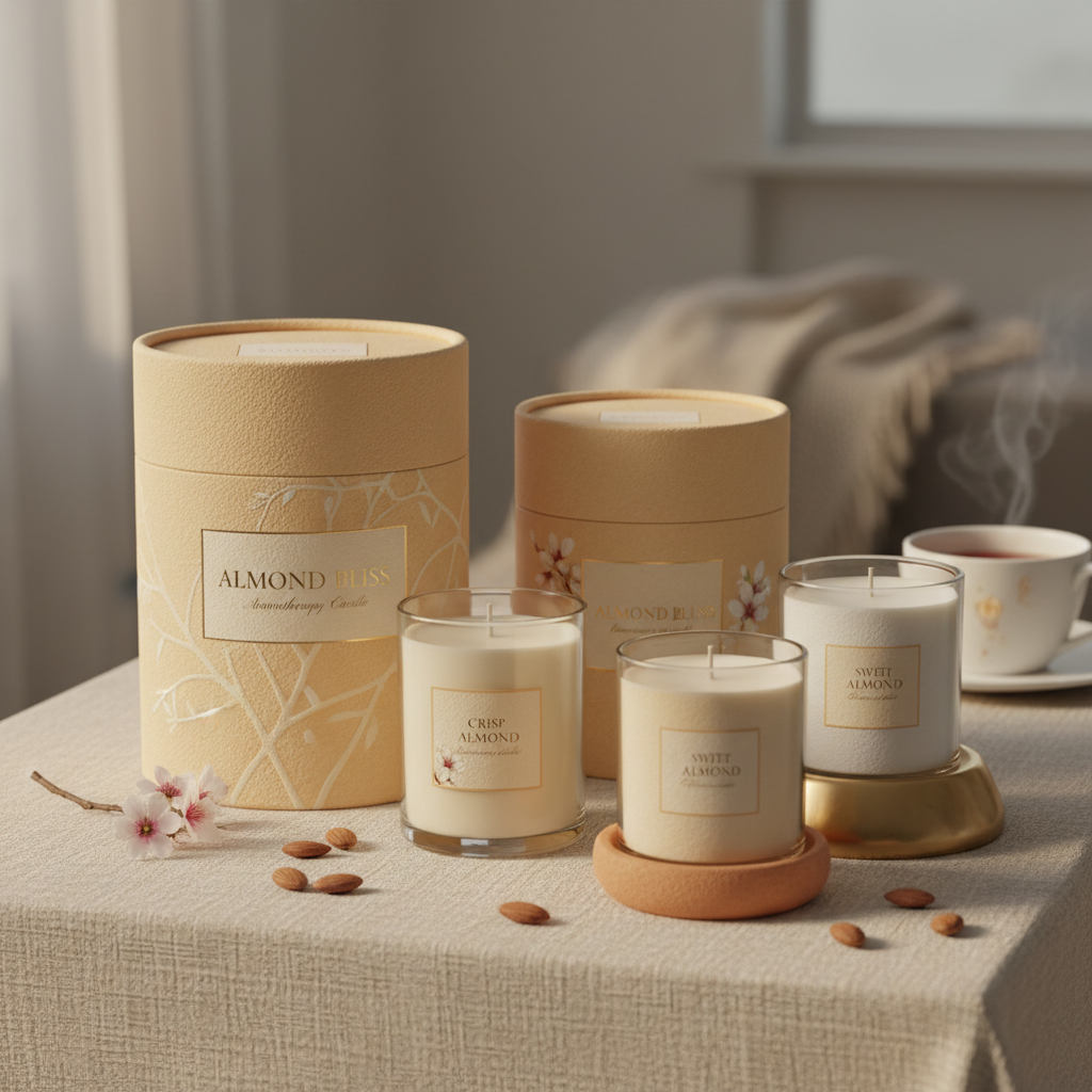 Enhancing Construction Site Wellbeing with Almond Scented Candles