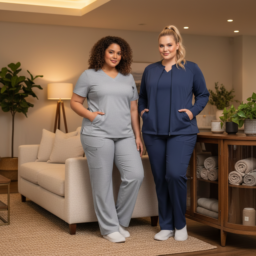 Comprehensive Guide to Comfortable Scrubs for Women Plus Size and Inclusive Healthcare Apparel