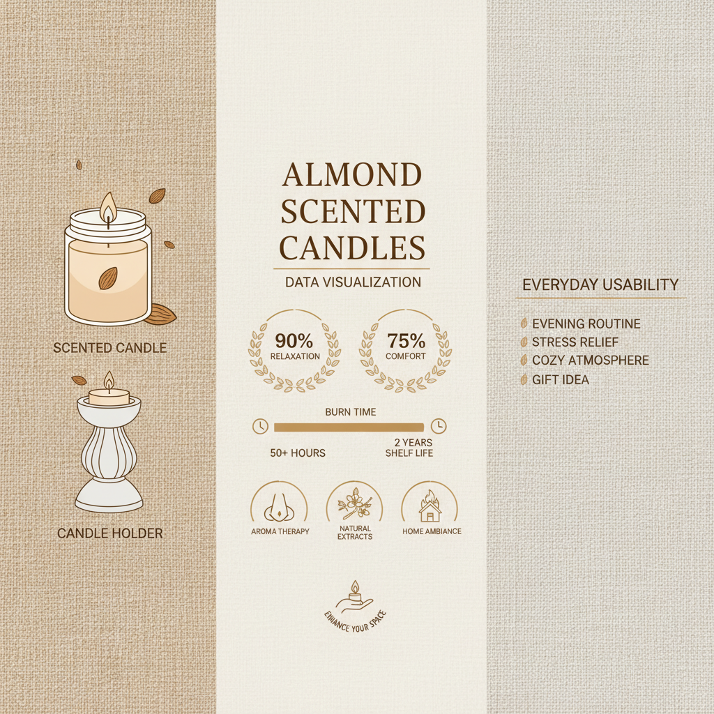 Enhancing Construction Site Wellbeing with Almond Scented Candles
