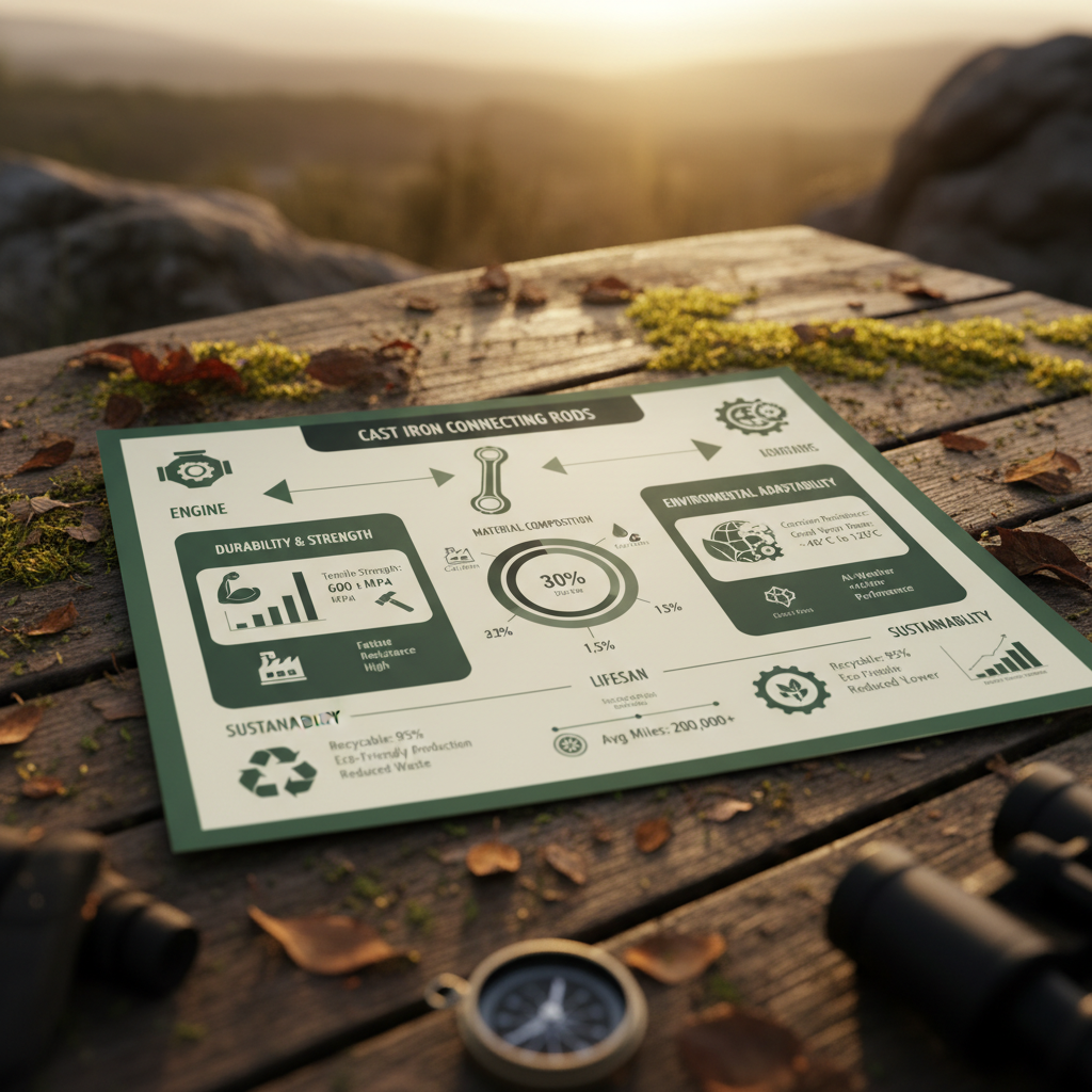 The Enduring Reliability of Cast Iron Connecting Rods for Heavy Duty Applications