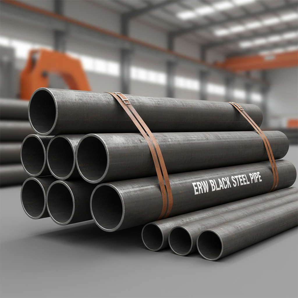 Understanding the Critical Role of erw Black Steel Pipe in Infrastructure