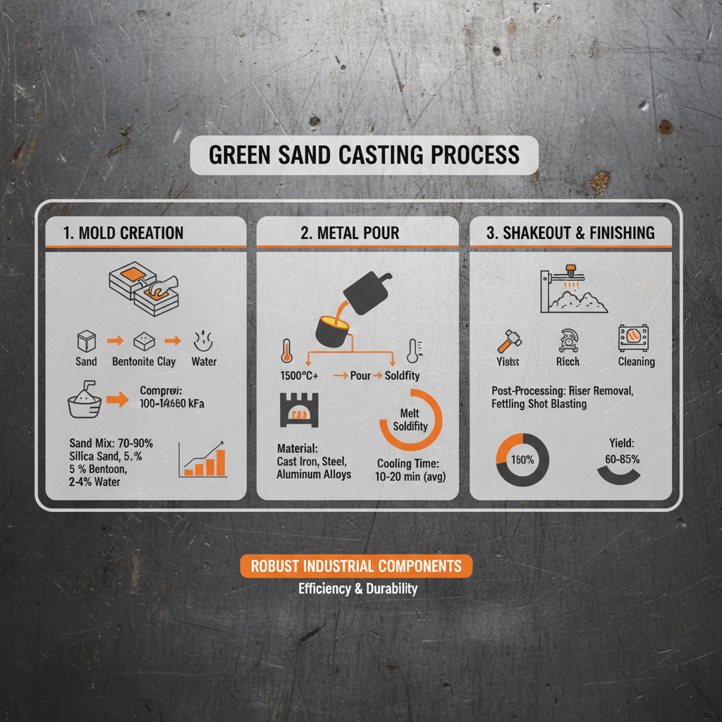 Understanding the Green Sand Process for Modern Metal Casting