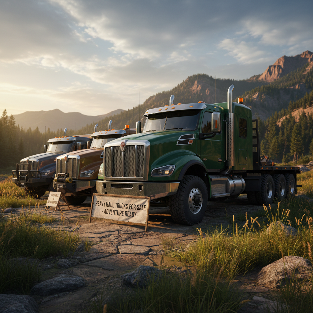 Find Reliable Day Cab Heavy Haul Trucks for Sale and Enhance Your Operations