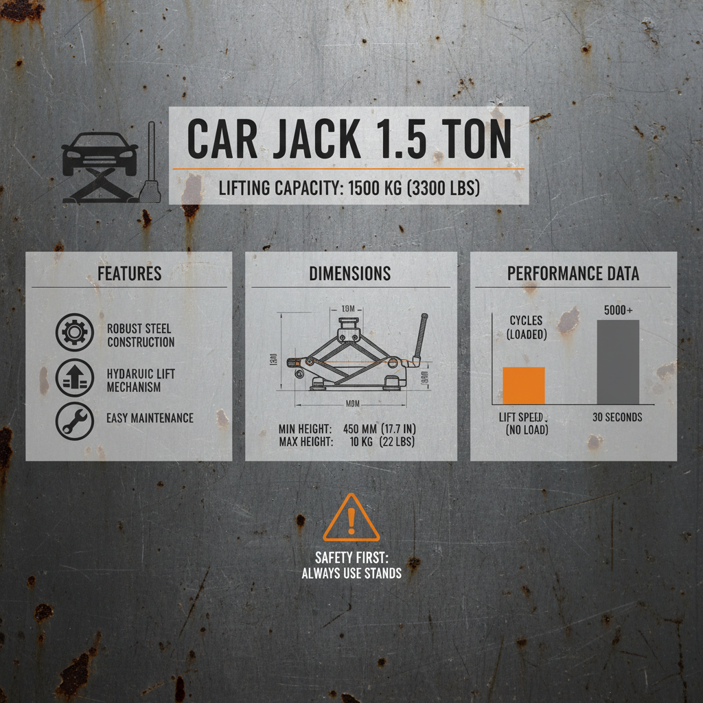 Essential Guide to Choosing the Right Car Jack 1.5 Ton for Automotive Needs