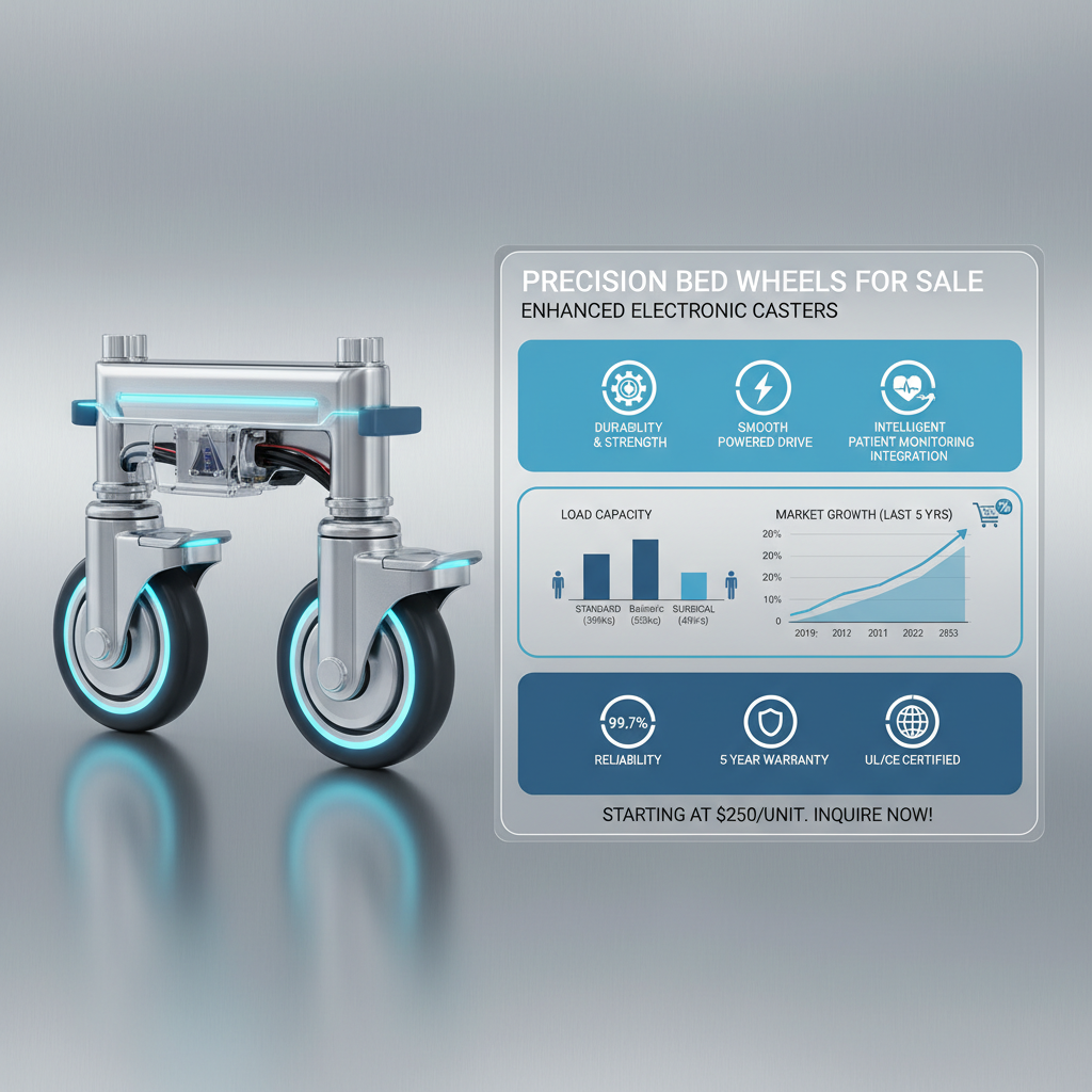 Investing in Quality Hospital Bed Wheels for Sale Ensures Patient Safety and Efficiency