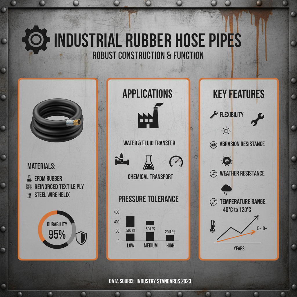 The Critical Role of Black Rubber Hose Pipe in Industrial Applications