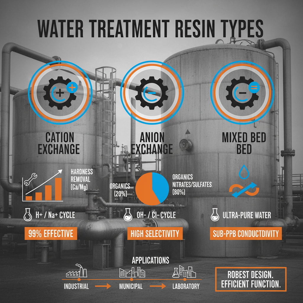 Understanding Water Treatment Resin Types for Effective Purification