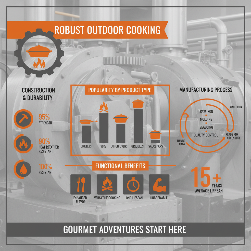 Outdoor Gourmet Cast Iron Cookware For Reliable Outdoor Cooking