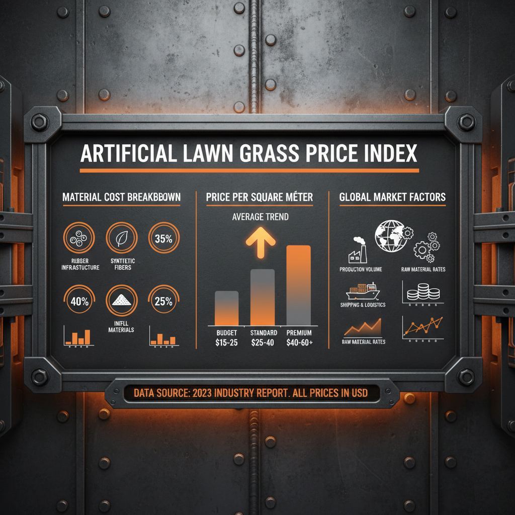 artificial lawn grass price