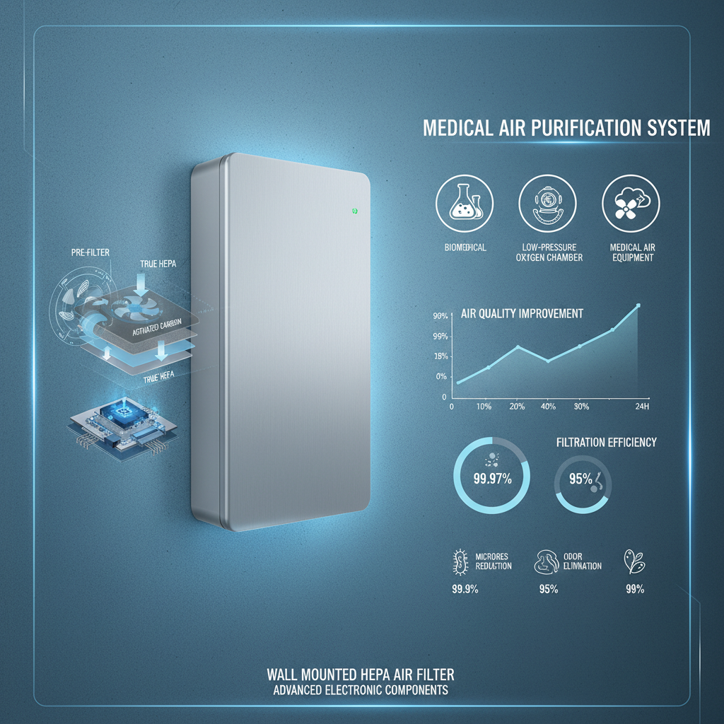 wall mounted hepa air filter