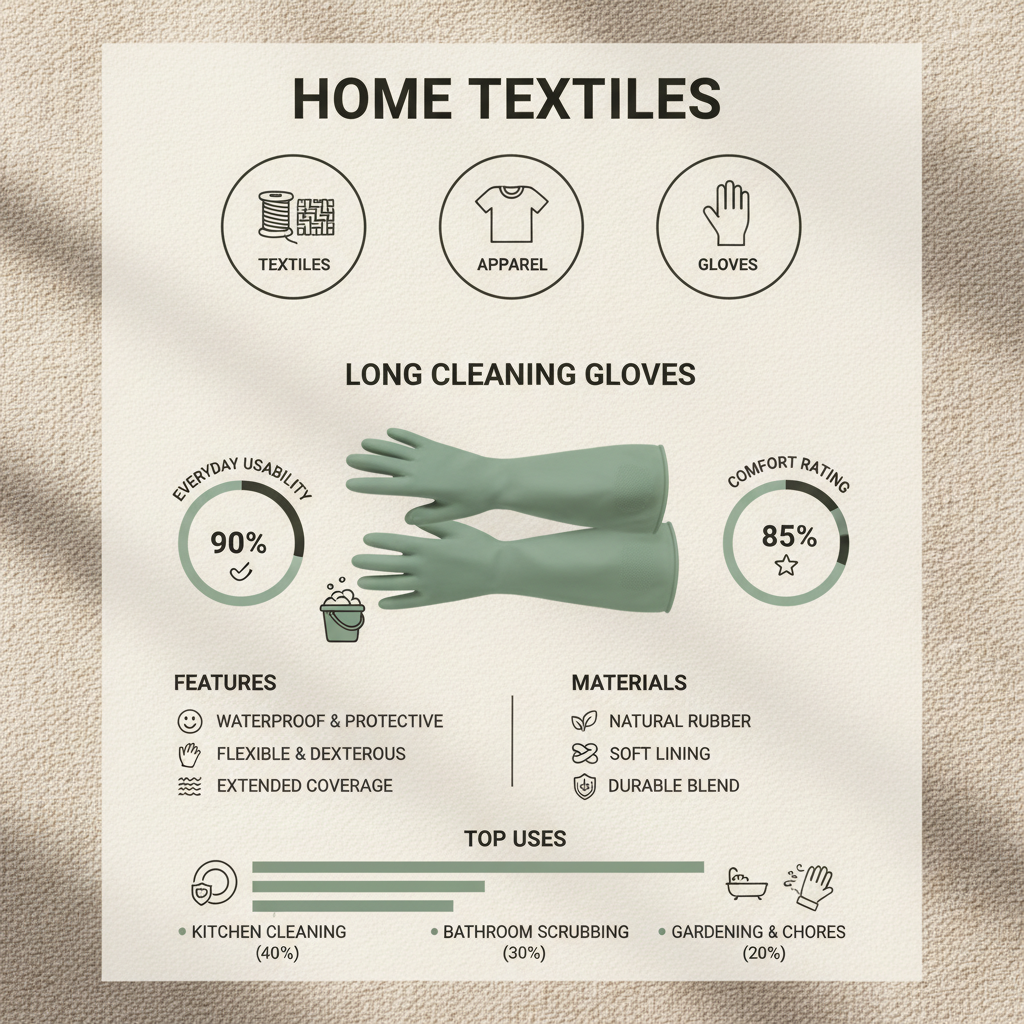 long cleaning gloves