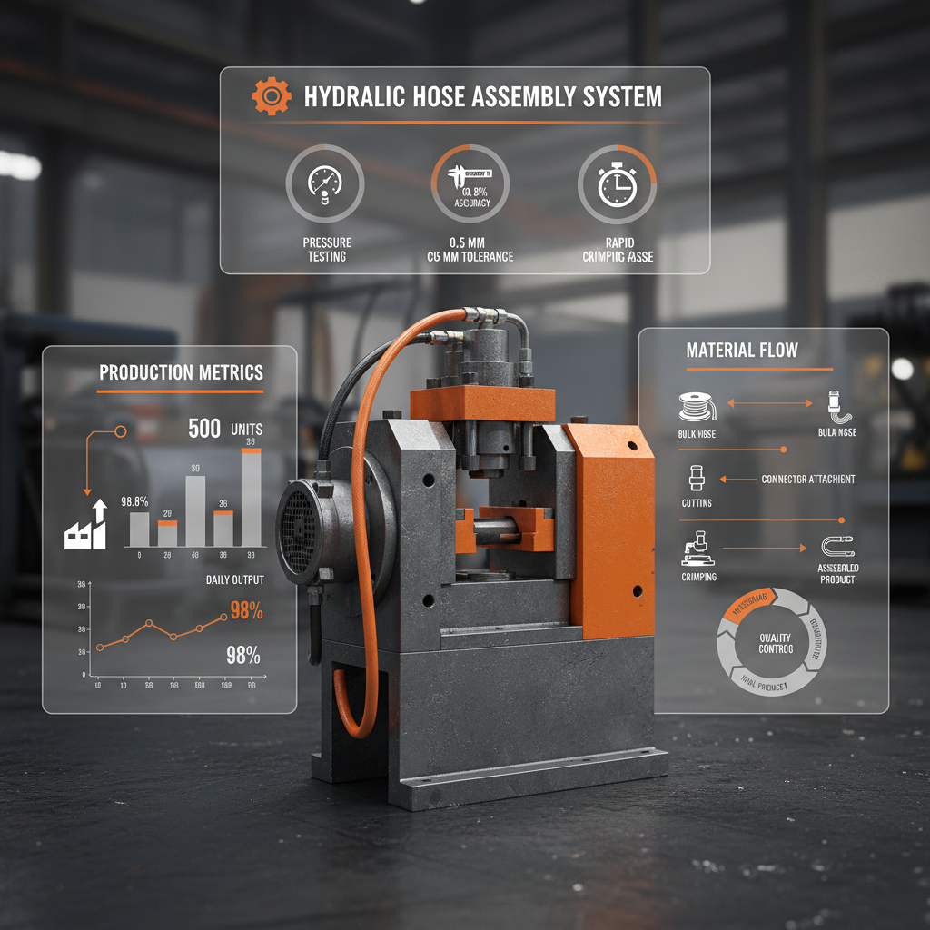 hydraulic hose assembly machine
