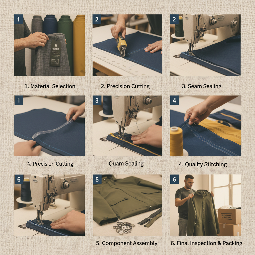 men rain coat Supplier