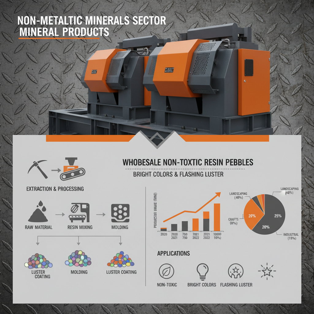 Wholesale non-toxic Resin Pebbles Will Bright Colors Flashing Luster