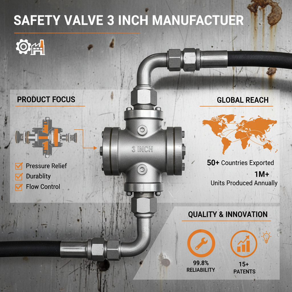 safety valve 3 inch Manufacturer