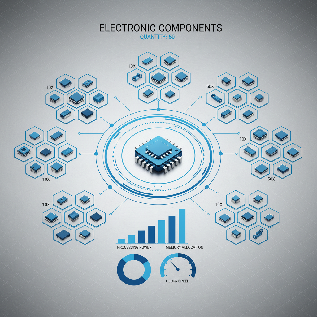 50 electronic components