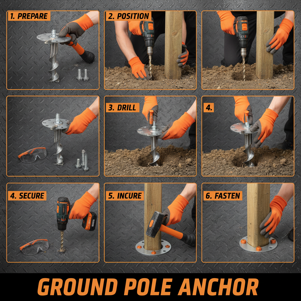 Ground Pole Anchor