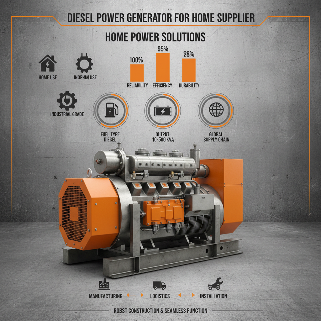 diesel power generator for home Supplier