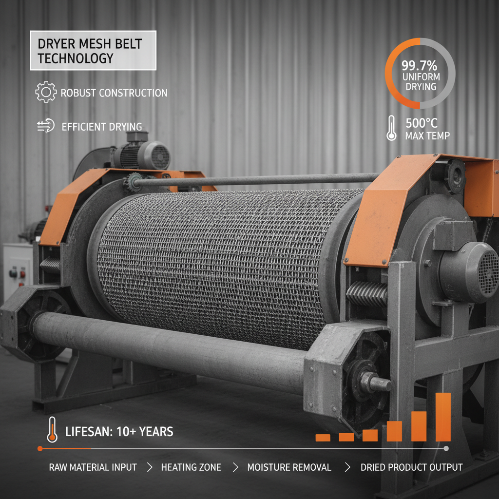 Dryer Mesh Belt