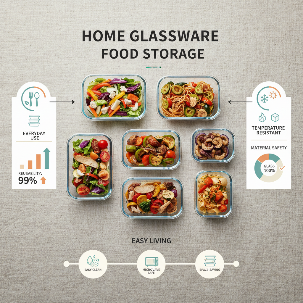 rectangular glass food storage containers