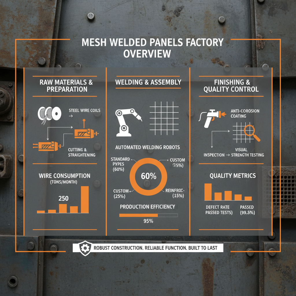 mesh welded panels factory