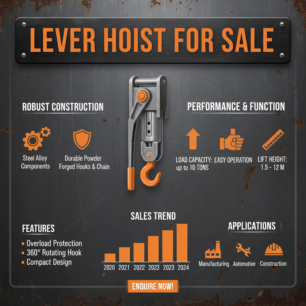 Comprehensive Guide to Lever Hoists for Industrial and Commercial Lifting