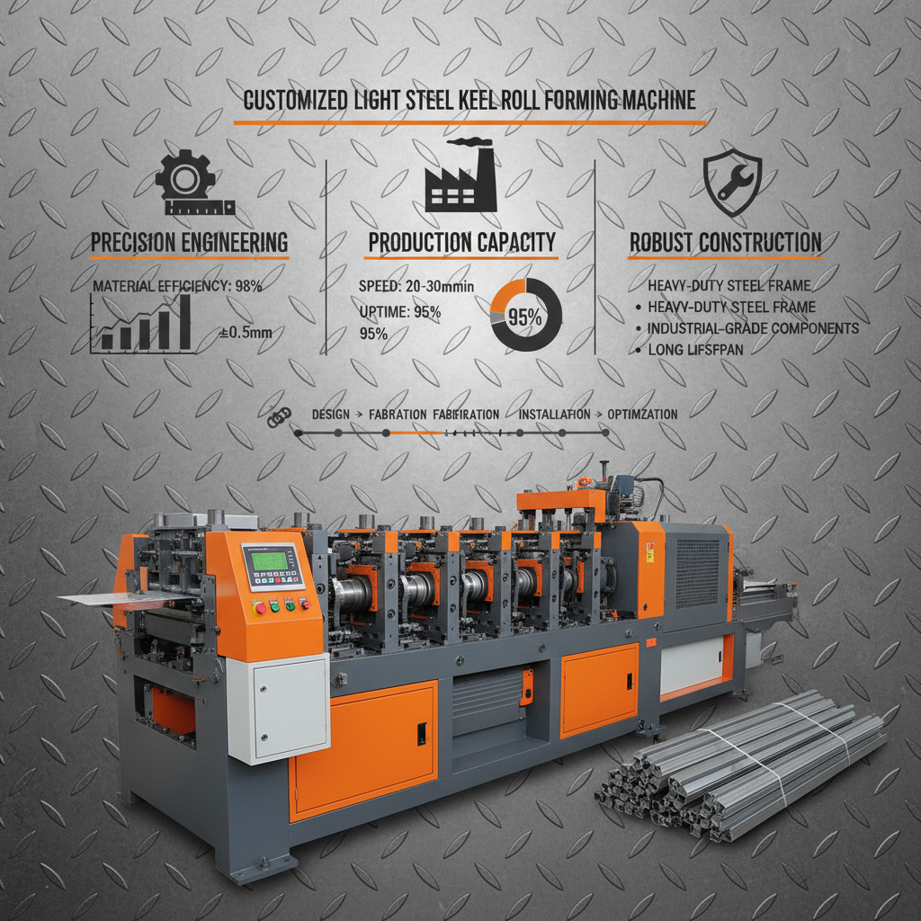 Customized Light Steel Keel Roll Forming Machine Solutions and Applications