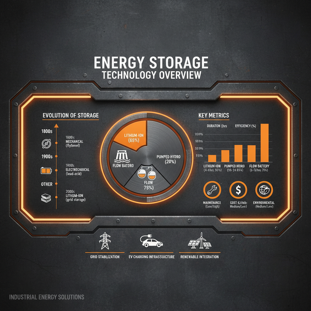 Comprehensive Energy Storage Technology Overview and Future Trends
