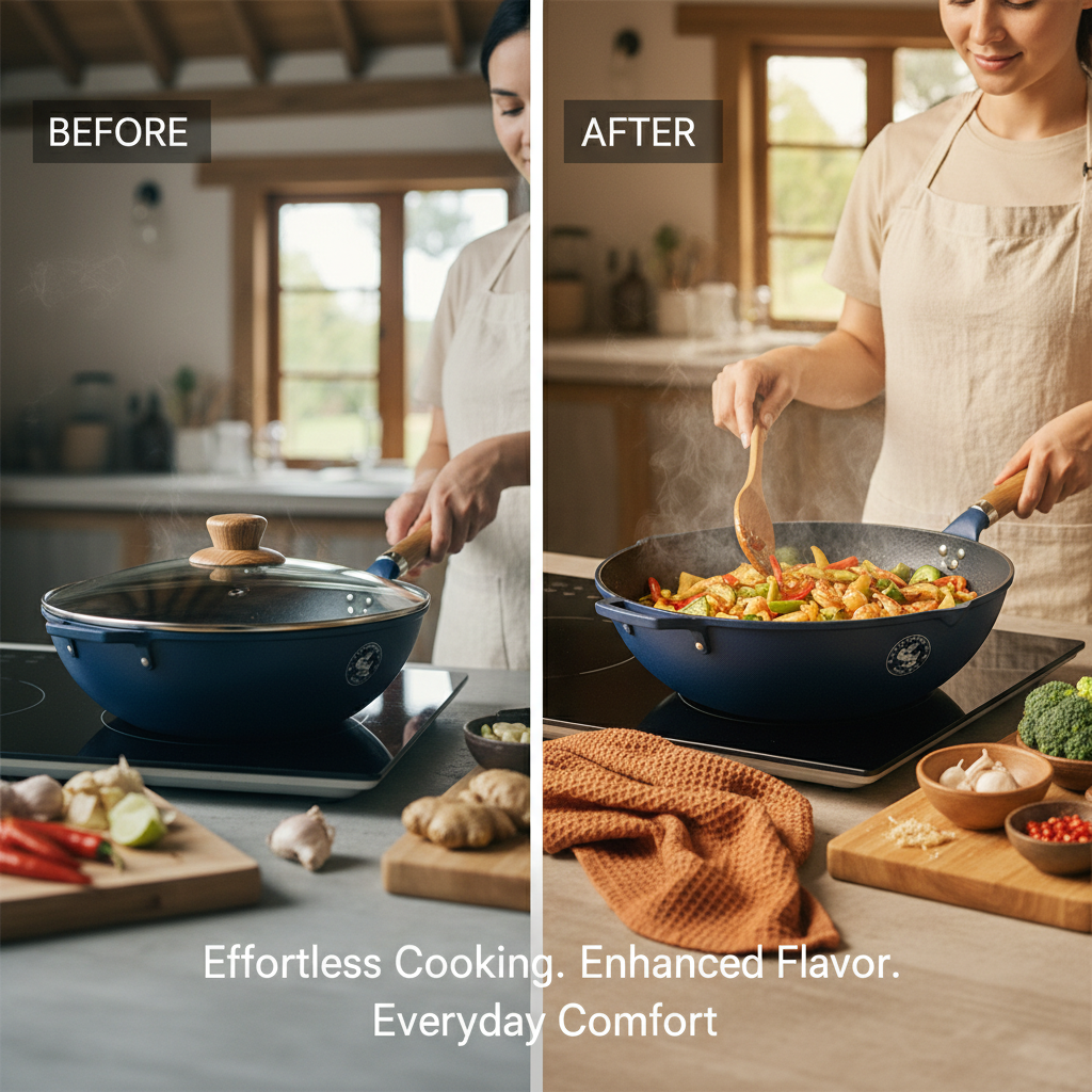 Discover the Benefits of a China Cast Iron Wok with Lid for Authentic Cooking