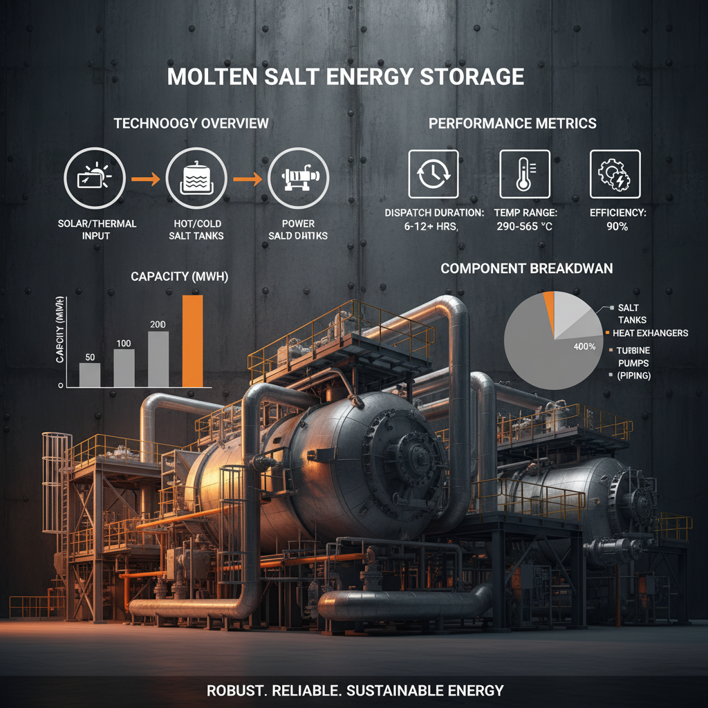 Advancements in Molten Salt Energy Storage Technology for Sustainable Power Solutions