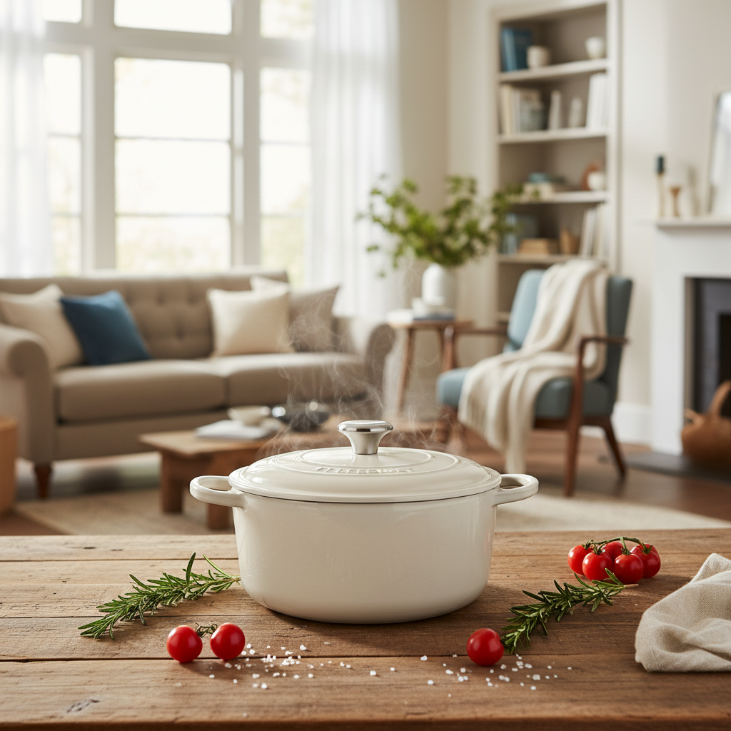 The Timeless Appeal of Le Creuset Cast Iron Casserole Cookware