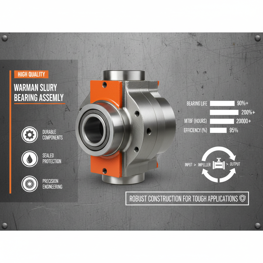 Comprehensive Guide to High Quality Warman Slurry Pump Bearing Assembly Performance