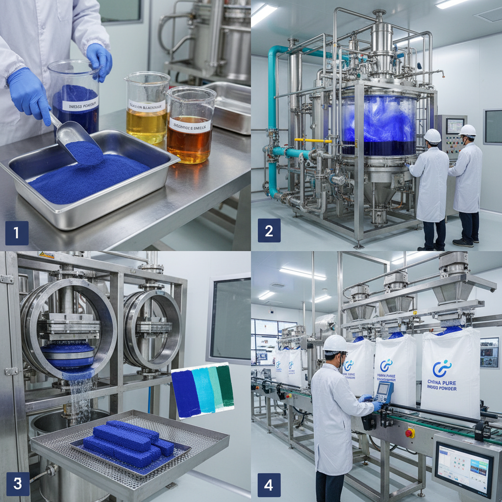 Discover High Quality China Pure Indigo Powder for Vibrant Natural Dyeing