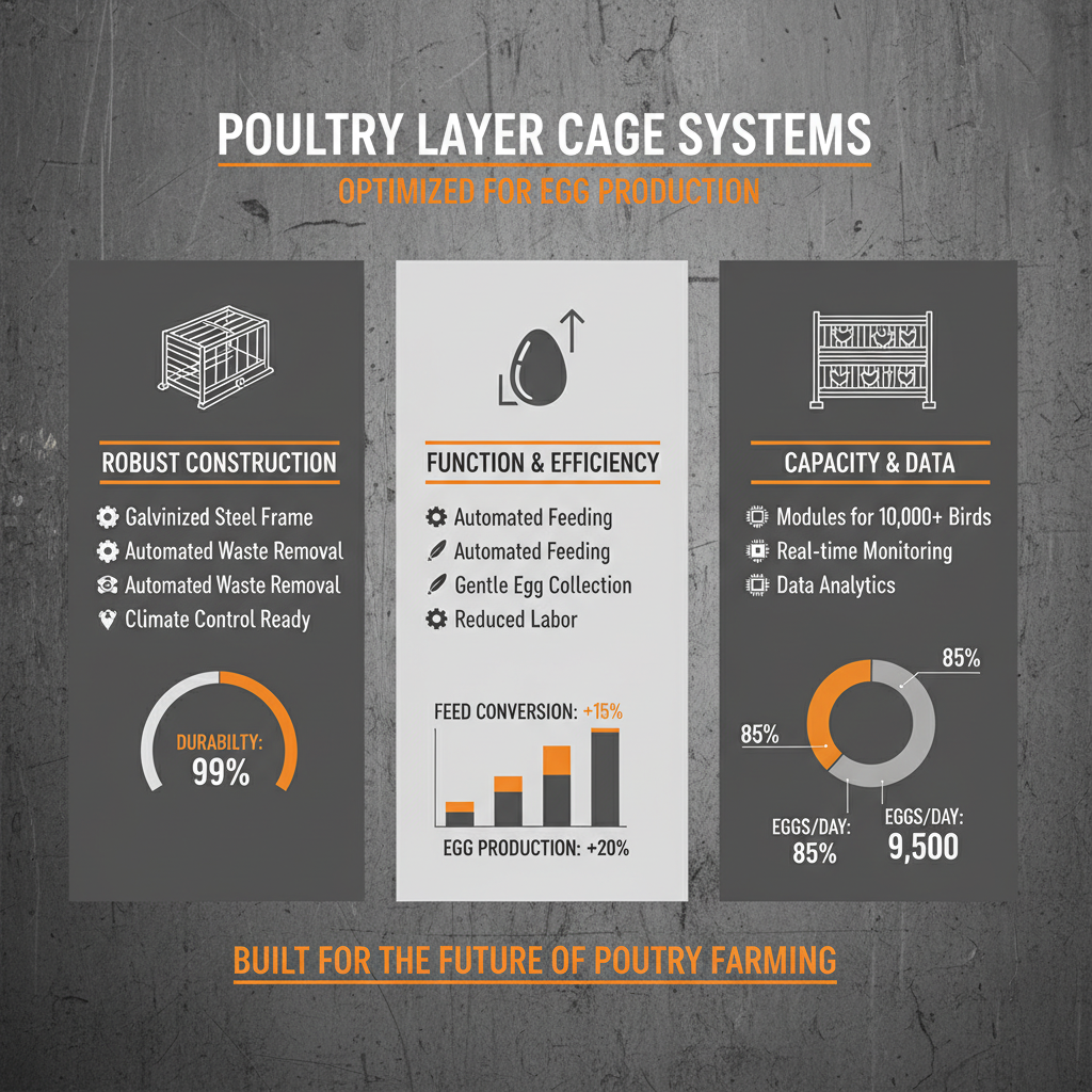 Maximize Egg Production with Efficient Poultry Layer Cage Systems