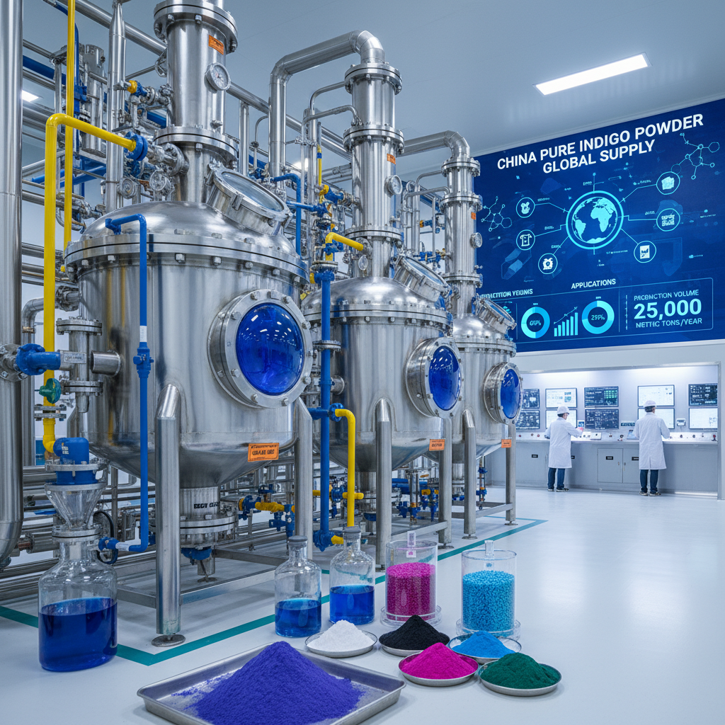 Discover High Quality China Pure Indigo Powder for Vibrant Natural Dyeing