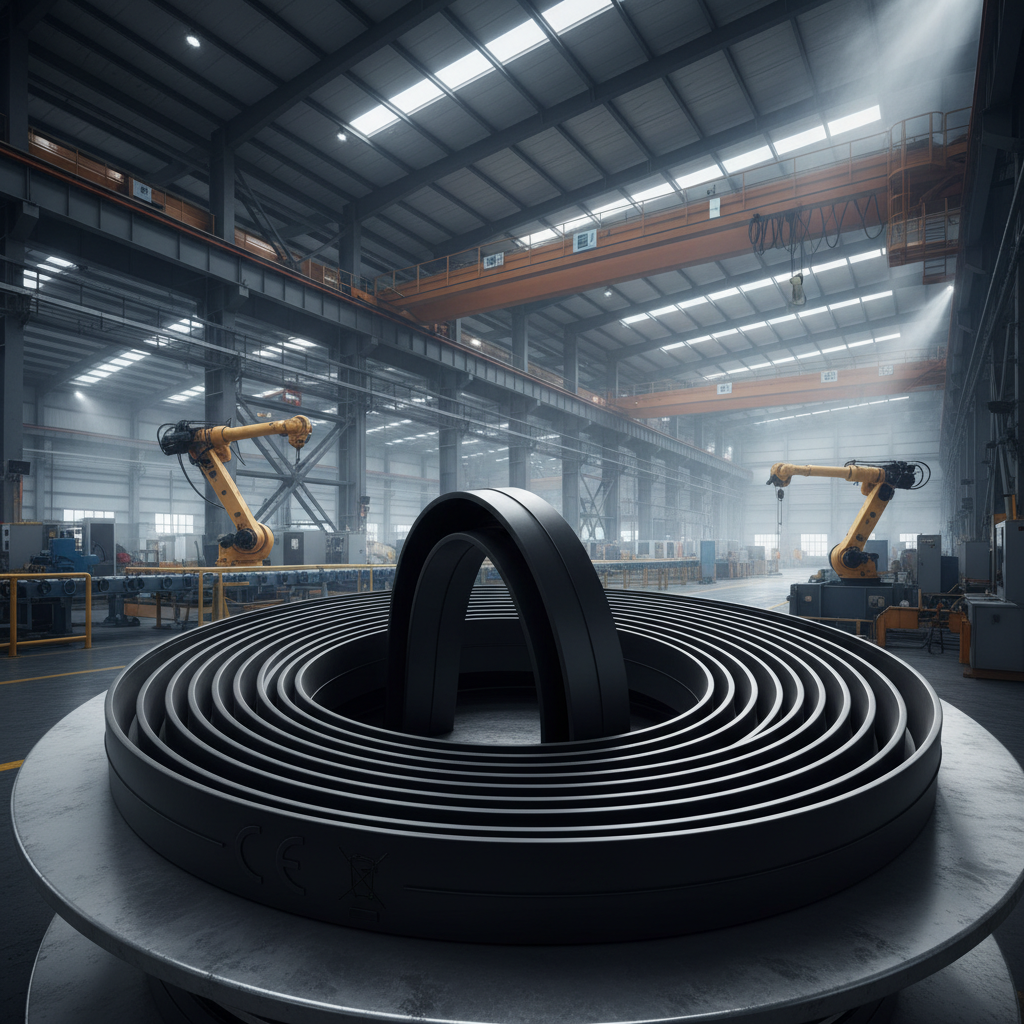 CE Certification D Shaped Rubber Seal Strip for Industrial Applications