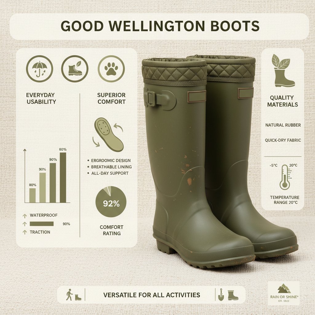Choosing the Right Footwear A Comprehensive Guide to Good Wellington Boots